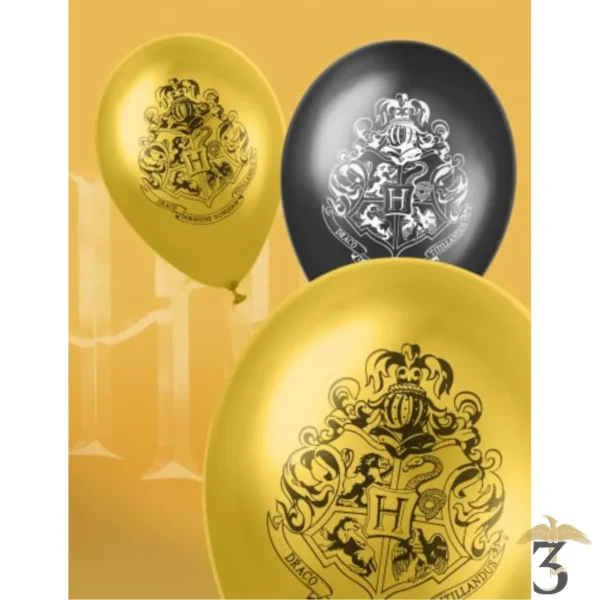 10 ballons latex harry potter 25×32 cm - Les Trois Reliques, magasin Harry Potter - Photo N°2
