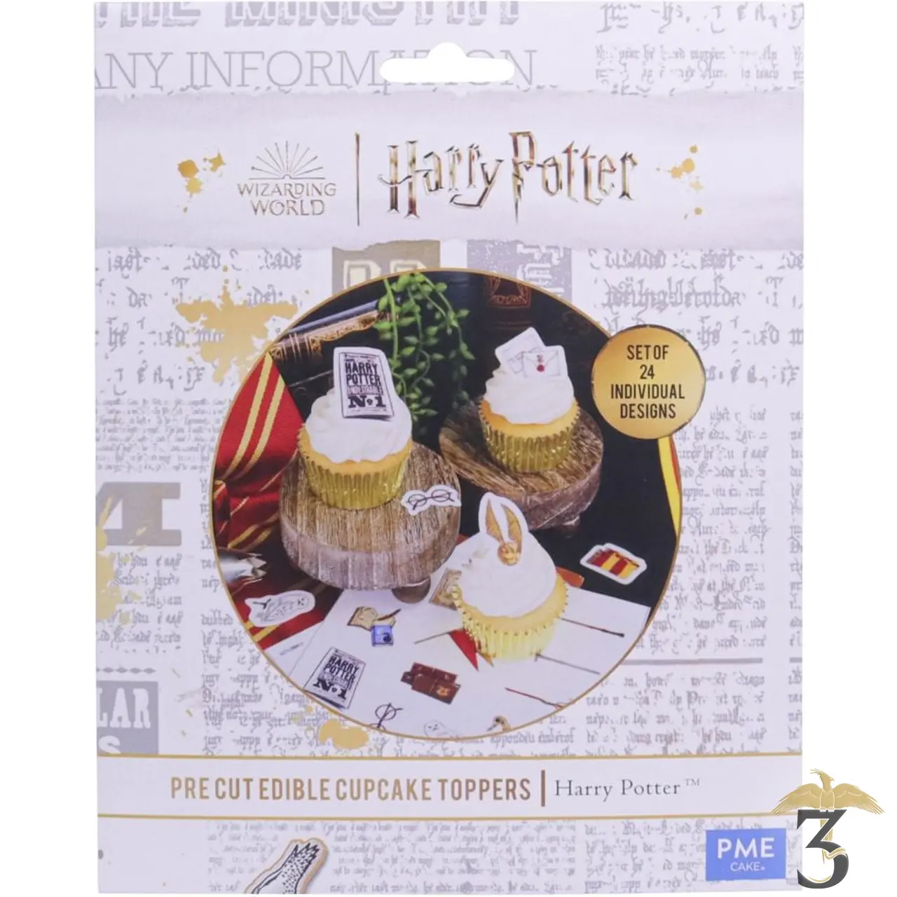 24 décorations en sucre – harry potter - Les Trois Reliques, magasin Harry Potter - Photo N°1
