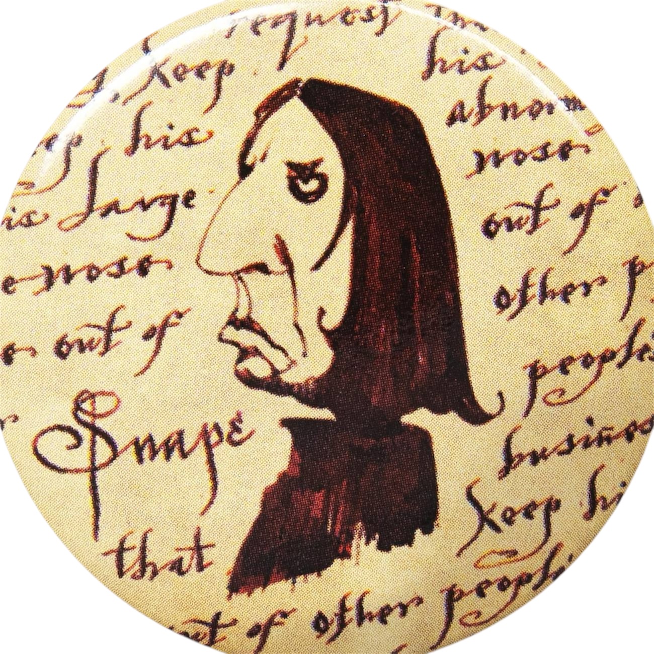 Badge carte du maraudeur professeur rogue - minalima – Image 3