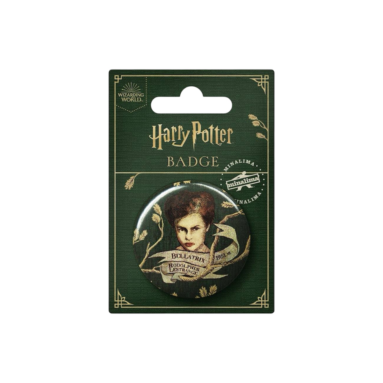 Badge famille black bellatrix lestrange - minalima