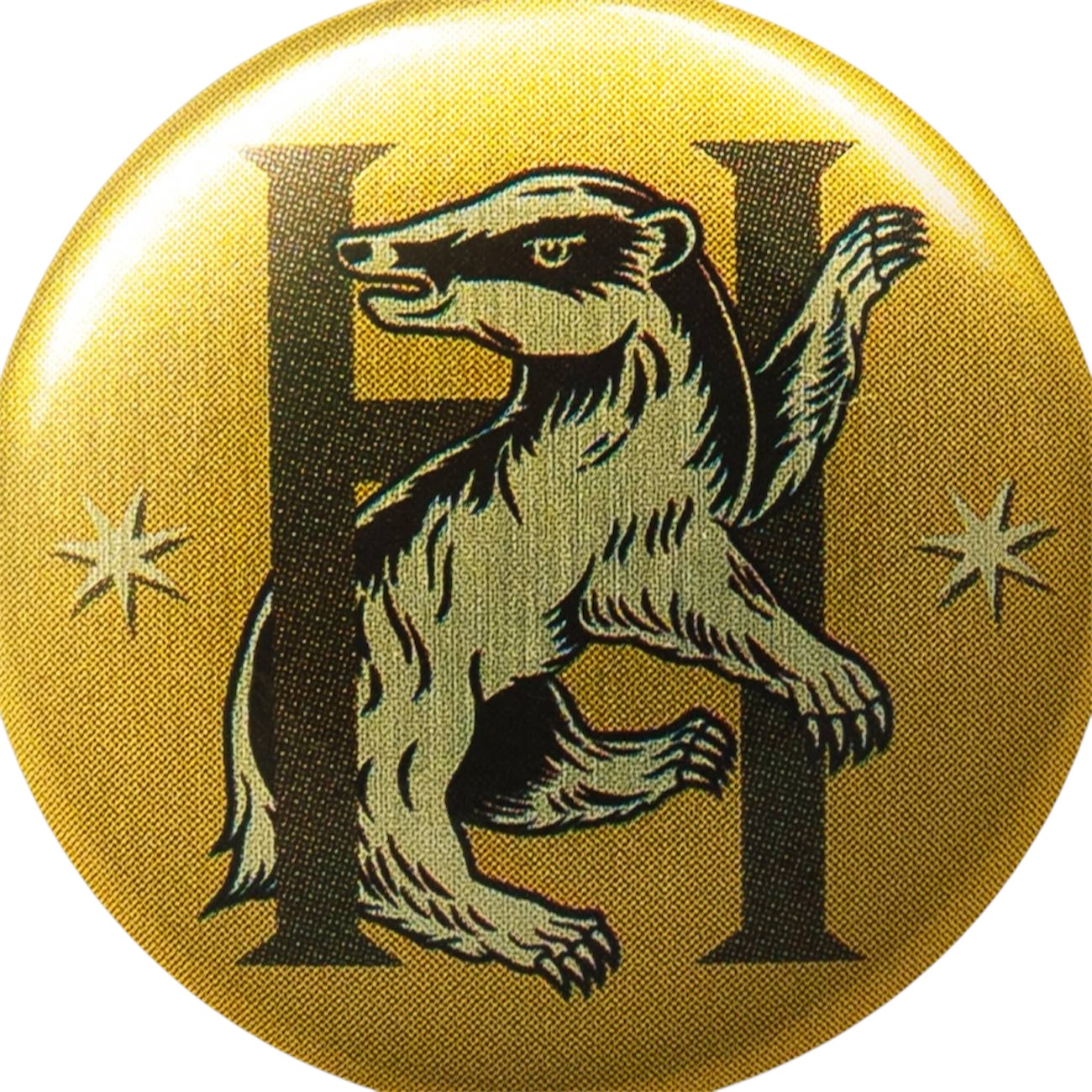 Badge poudlard blaireau de la maison poufsouffle - minalima – Image 3