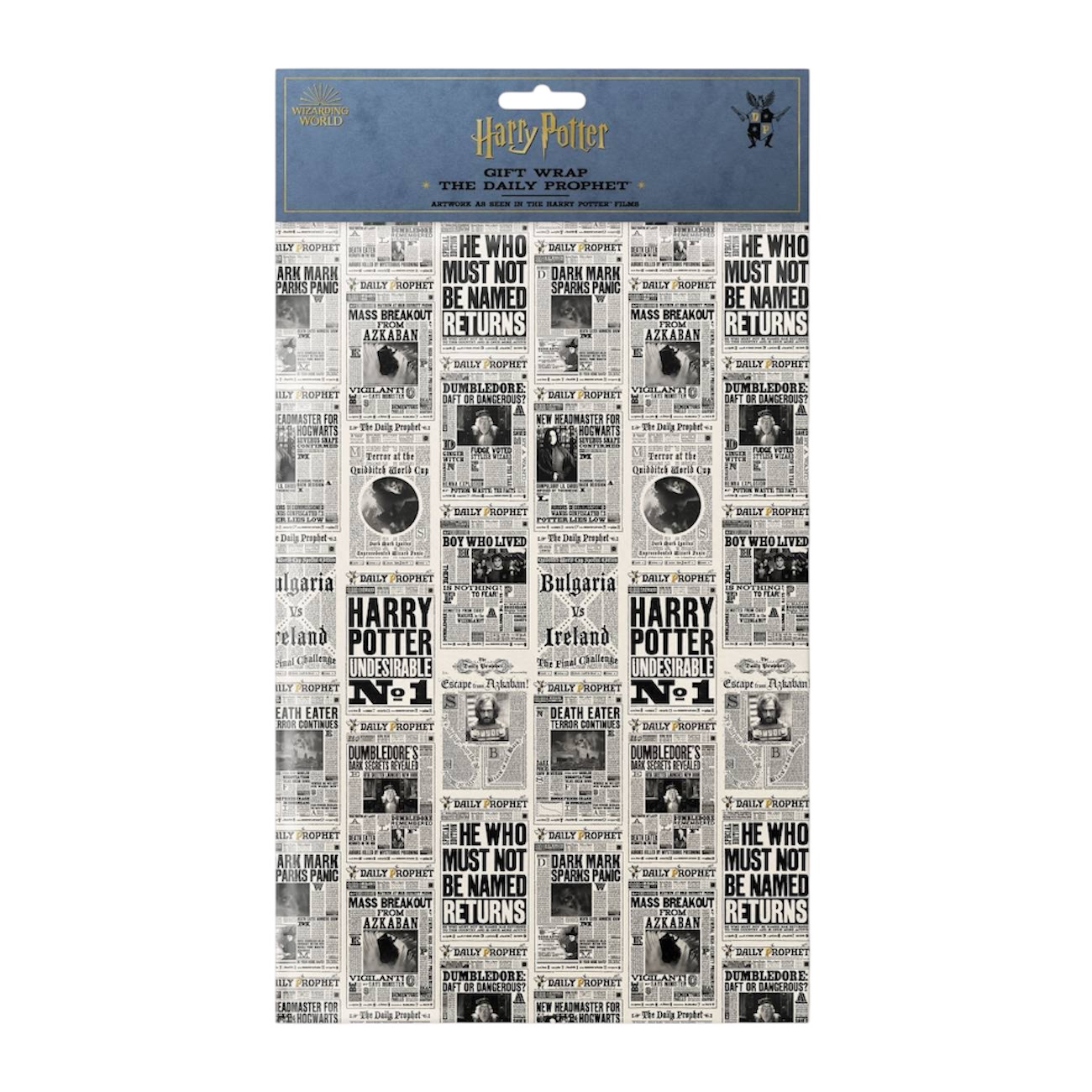 Emballage cadeau daily prophet - minalima