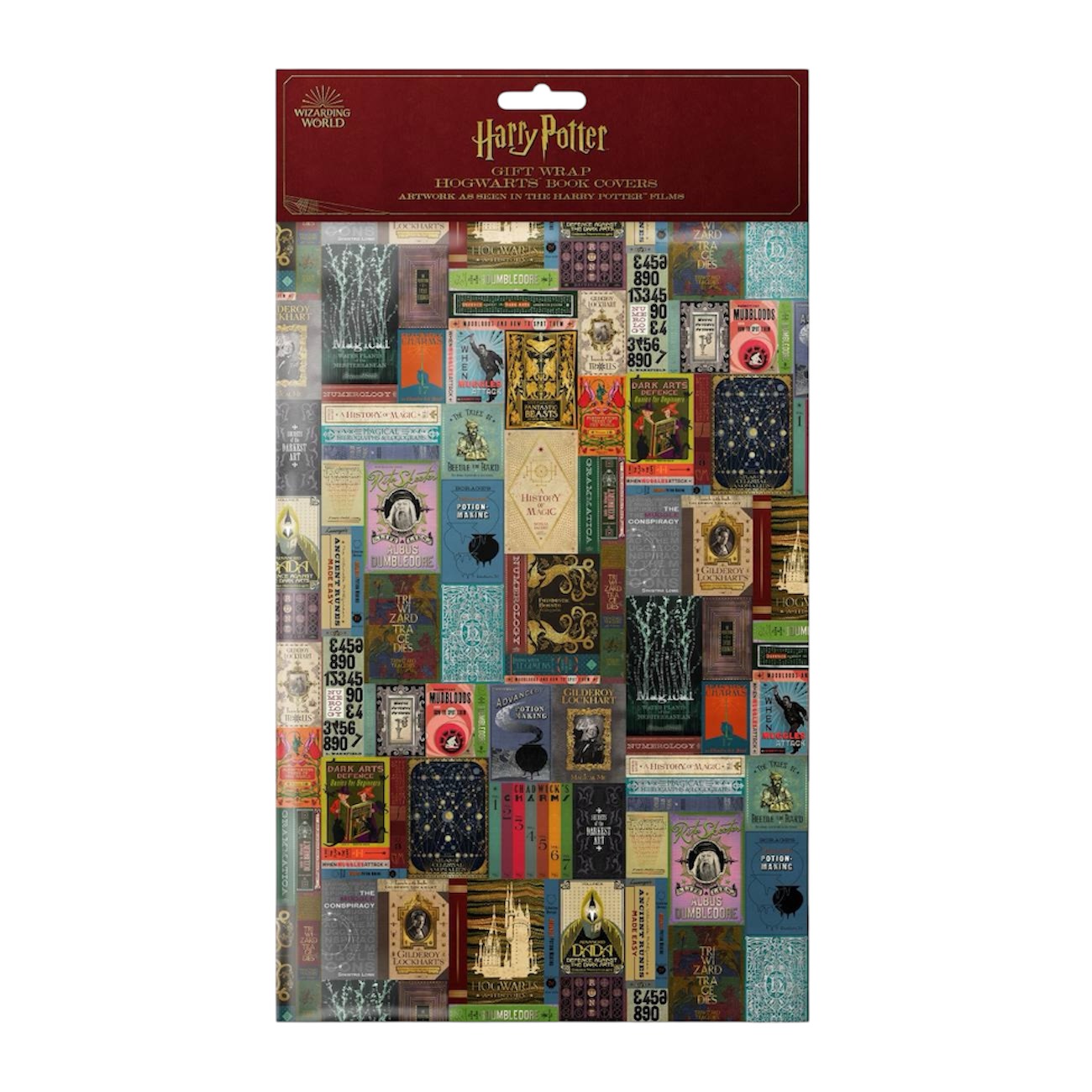 Emballage cadeau couverture des livres harry potter - minalima