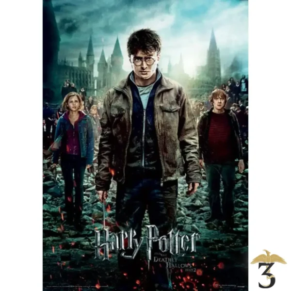 Affiche harry potter deathly hallows part 2 harry 30×40 - Les Trois Reliques, magasin Harry Potter - Photo N°1