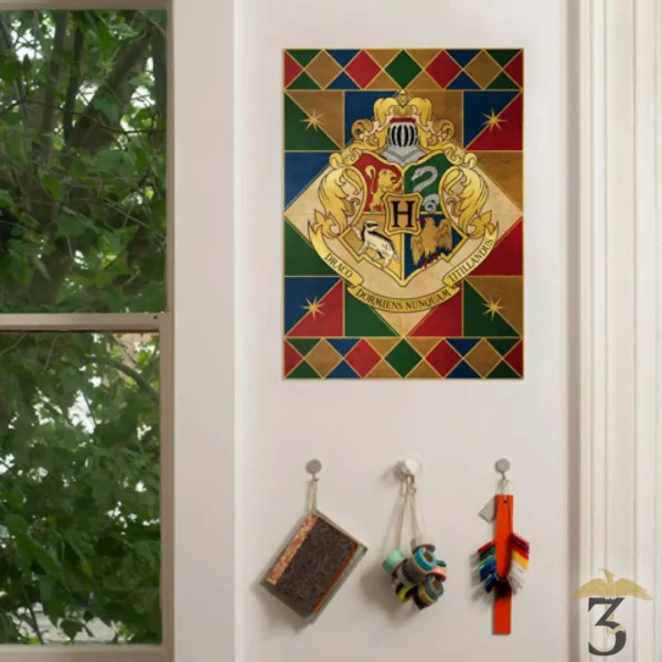 AFFICHE HOGWART CREST MINALIMA - Les Trois Reliques, magasin Harry Potter - Photo N°2