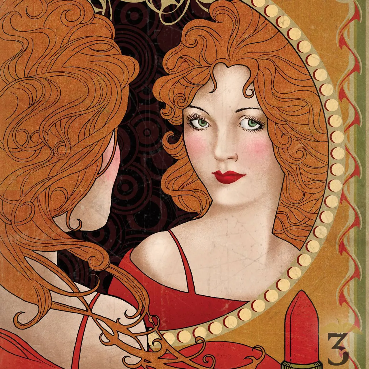 Affiche minalima the blind pig 50*70 - Les Trois Reliques, magasin Harry Potter - Photo N°2