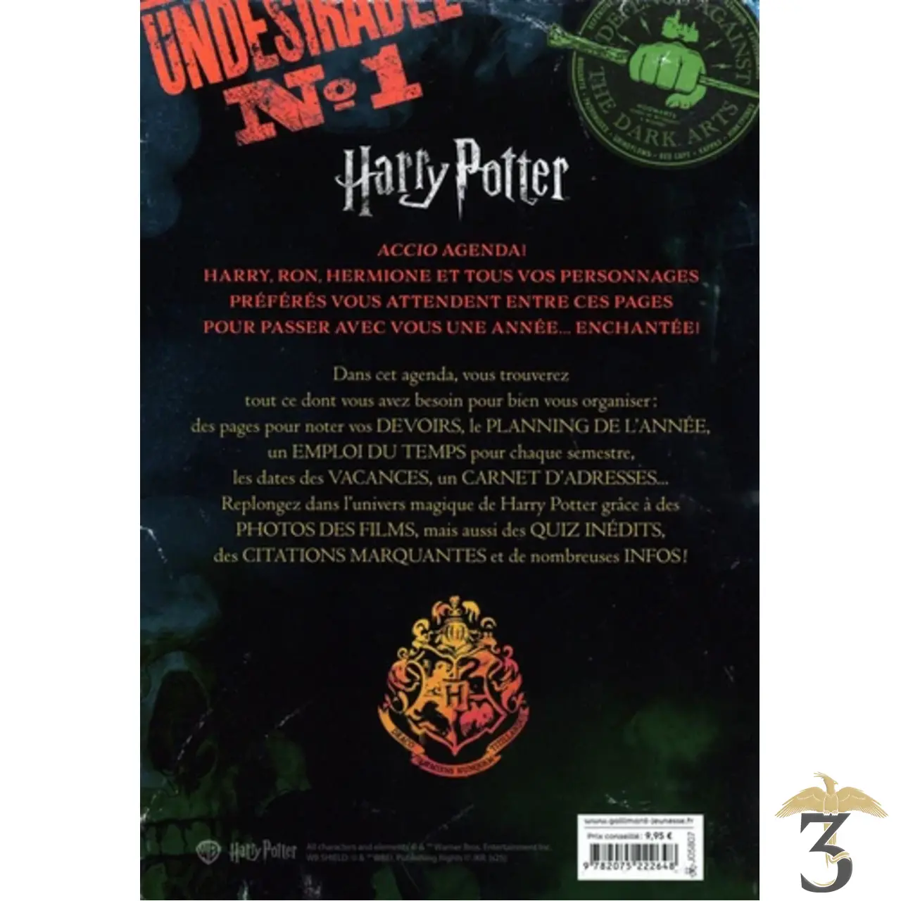Agenda harry potter 2025/2026 - Les Trois Reliques, magasin Harry Potter - Photo N°2