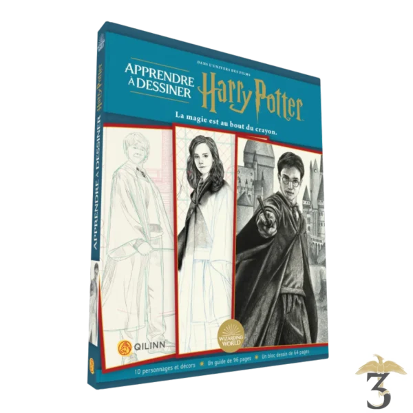 Apprendre à dessiner Harry Potter - Les Trois Reliques, magasin Harry Potter - Photo N°1