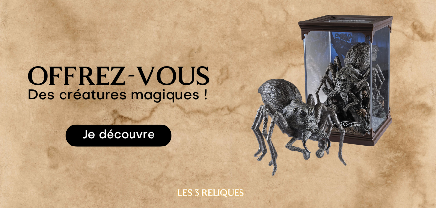 Aragog Arraigné Harry Potter chez Les 3 Reliques boutique Harry Potter près de Lyon