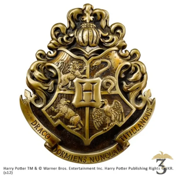 Armoiries Poudlard - Noble Collection Harry Potter - Les Trois Reliques, magasin Harry Potter - Photo N°1