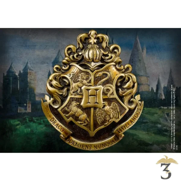 Armoiries Poudlard - Noble Collection Harry Potter - Les Trois Reliques, magasin Harry Potter - Photo N°2