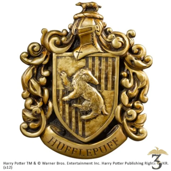 Armoiries Poufsouffle - Noble Collection Harry Potter - Les Trois Reliques, magasin Harry Potter - Photo N°1
