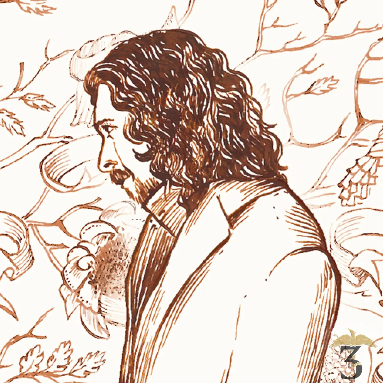 Art print minalima harry potter & sirius - Les Trois Reliques, magasin Harry Potter - Photo N°3