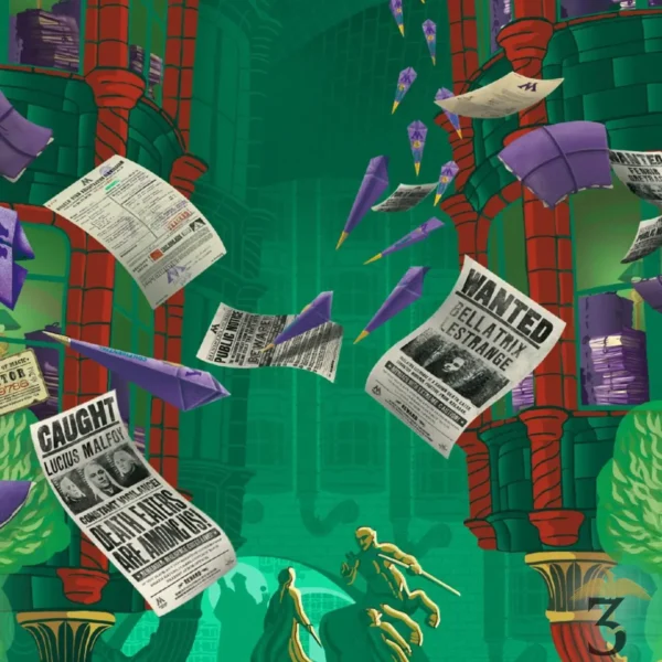 Art print minalima – ministère de la magie minalima - Les Trois Reliques, magasin Harry Potter - Photo N°2