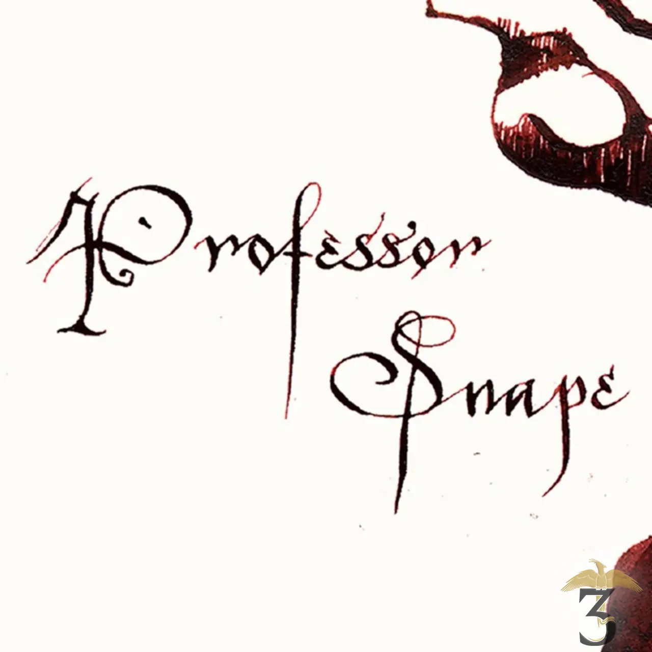 Art print professeur rogue minalima - Les Trois Reliques, magasin Harry Potter - Photo N°3