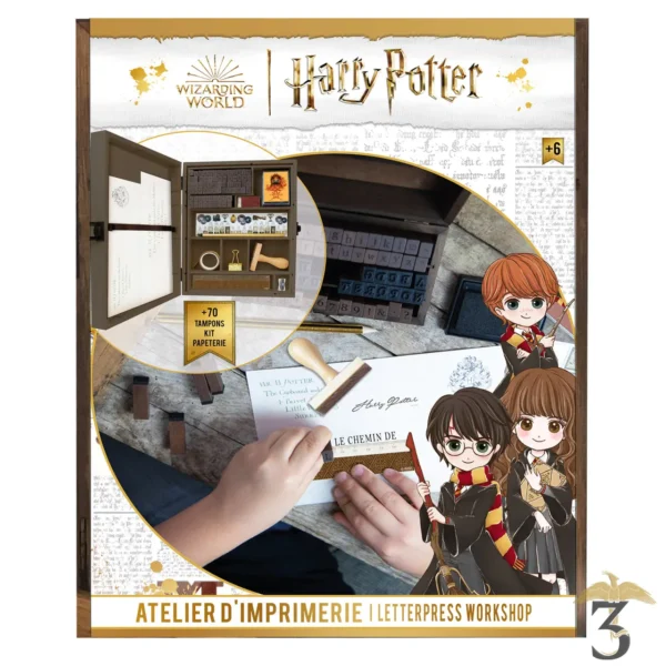 Atelier imprimerie – harry potter - Les Trois Reliques, magasin Harry Potter - Photo N°2