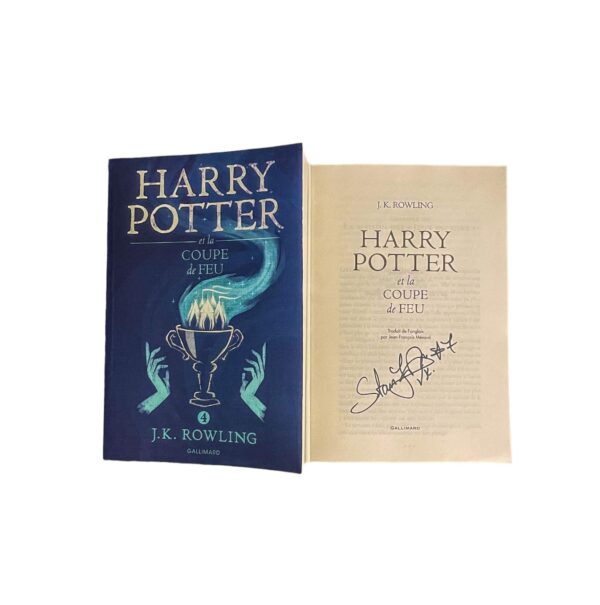 Autographe signé par Stanislav ianevski krum boutique harry potter Les 3 Reliques bourg en bresse