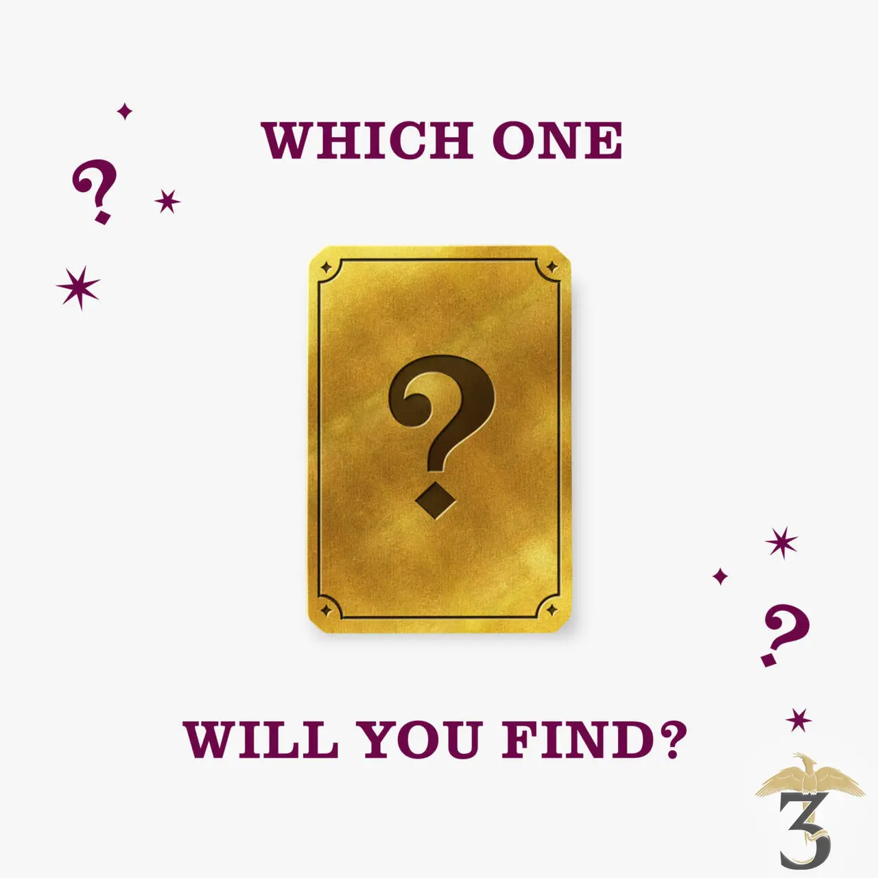 Badge pin’s mystère – minalima - Les Trois Reliques, magasin Harry Potter - Photo N°5