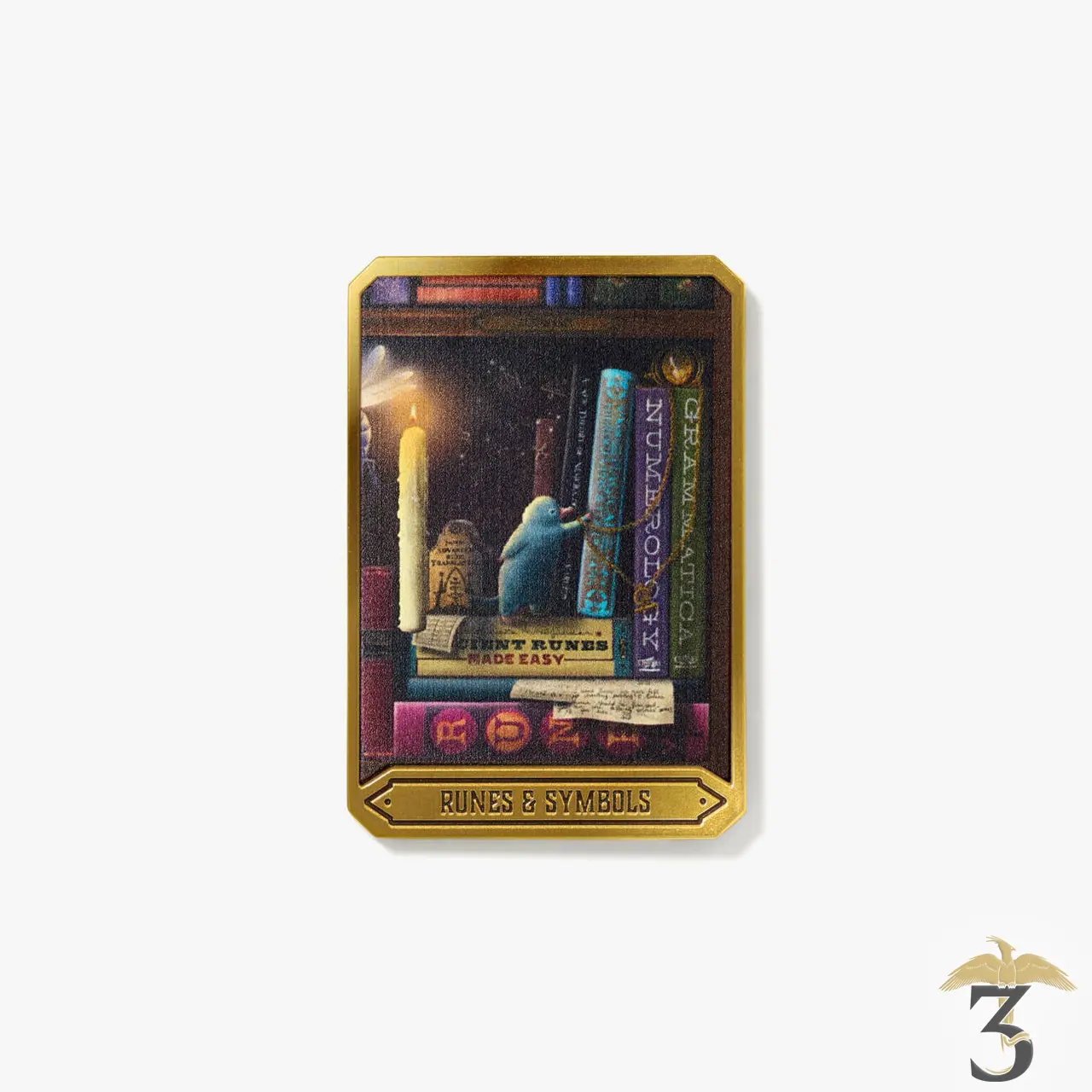 Badge pin’s mystère – minalima - Les Trois Reliques, magasin Harry Potter - Photo N°6