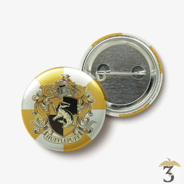 Badge poufsouffle minalima - Les Trois Reliques, magasin Harry Potter - Photo N°1
