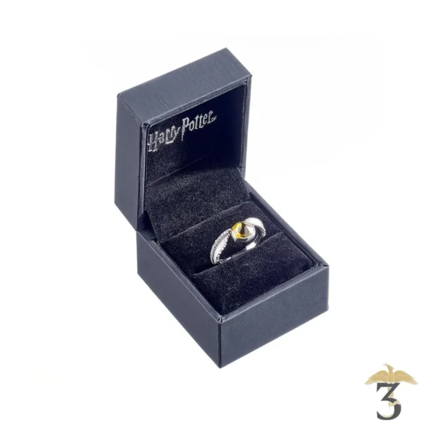 BAGUE VIF DOR CRISTAUX ARGENT 925E TS – 49 A51 - Les Trois Reliques, magasin Harry Potter - Photo N°2