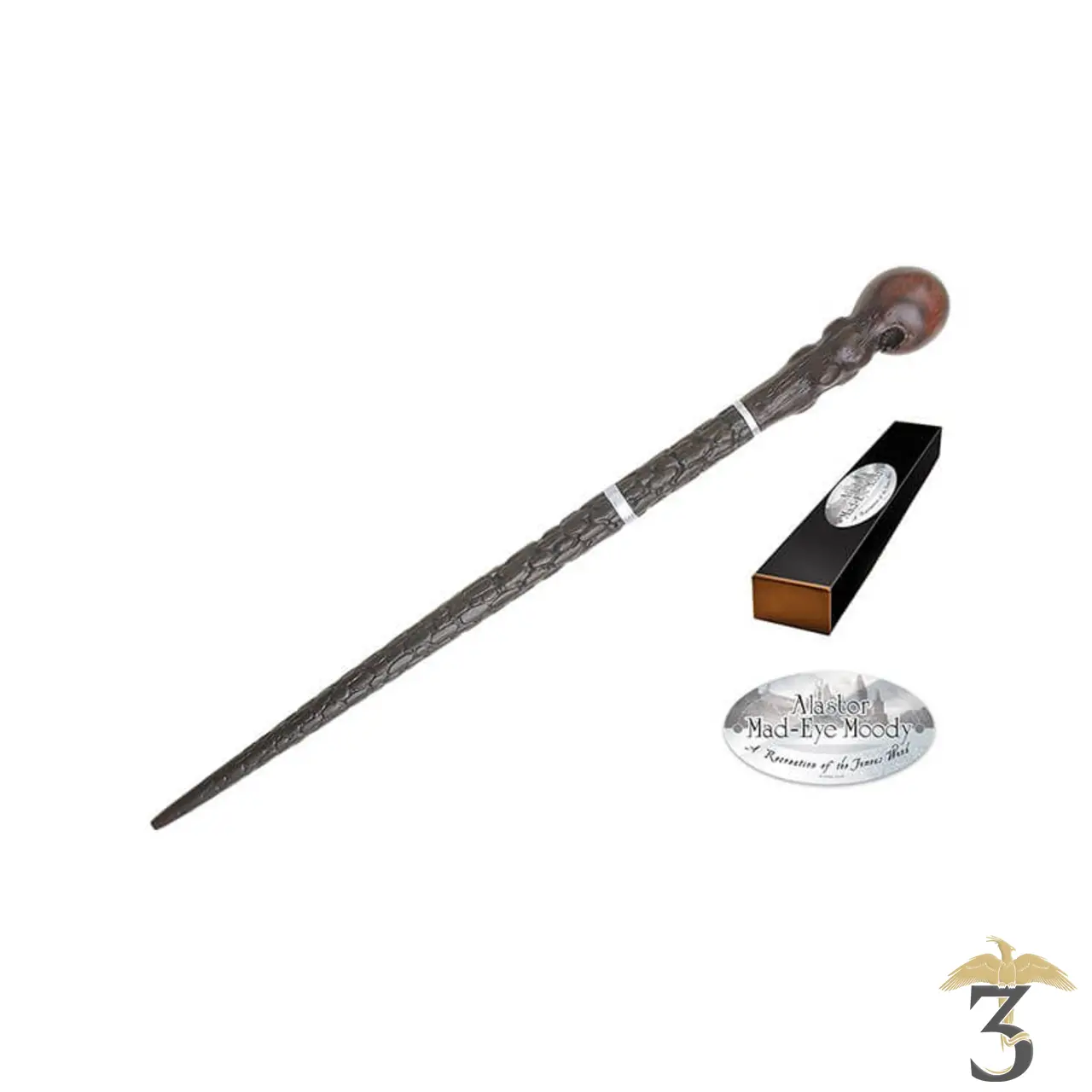 BAGUETTE ALASTOR MAUGREY PERSONNAGE - Les Trois Reliques, magasin Harry Potter - Photo N°1