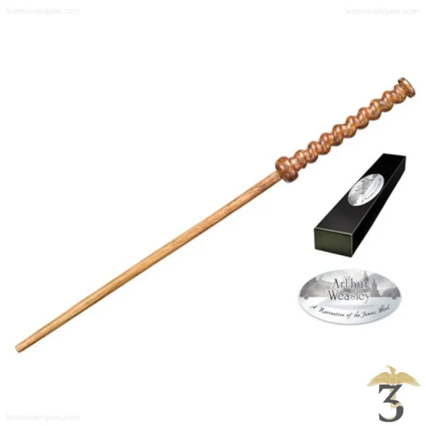 Baguette Arthur Weasley (collector) - Harry Potter - Les Trois Reliques, magasin Harry Potter - Photo N°1