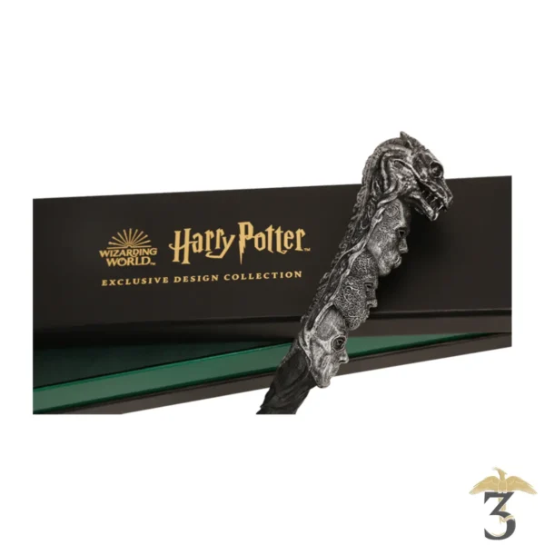 Baguette hermione granger + ecusson - Les Trois Reliques