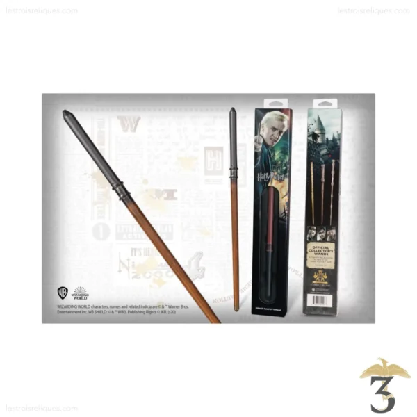 Baguette de Drago Malefoy version blister - Les Trois Reliques, magasin Harry Potter - Photo N°2