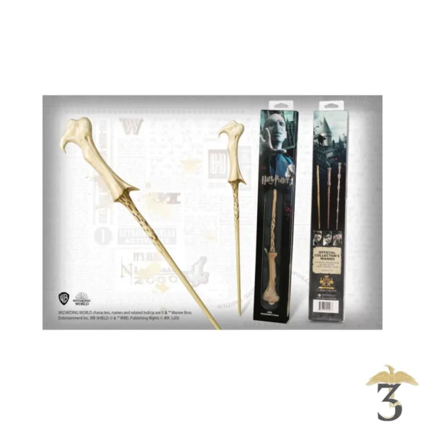 Baguette de Lord Voldemort version Blister - Les Trois Reliques, magasin Harry Potter - Photo N°2