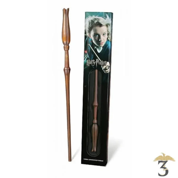 Baguette de Luna Lovegood version blister - Les Trois Reliques, magasin Harry Potter - Photo N°1