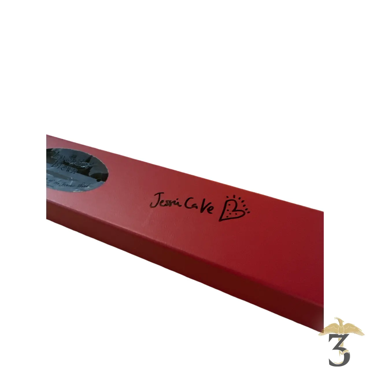 Baguette dedicace par jessie cave en vente au magasin Harry Potter Les Trois Reliques, photo N°3