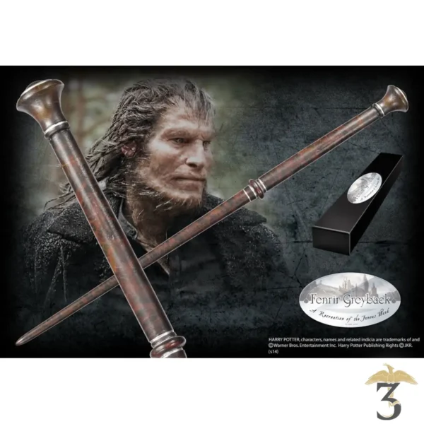 Baguette Fenrir Greyback (collector) - Harry Potter - Les Trois Reliques, magasin Harry Potter - Photo N°2