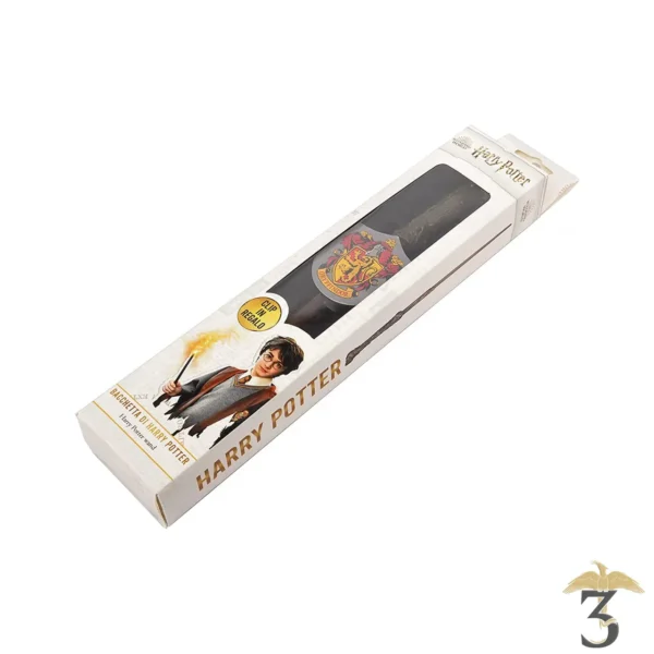 Baguette harry potter + ecusson - Les Trois Reliques, magasin Harry Potter - Photo N°1