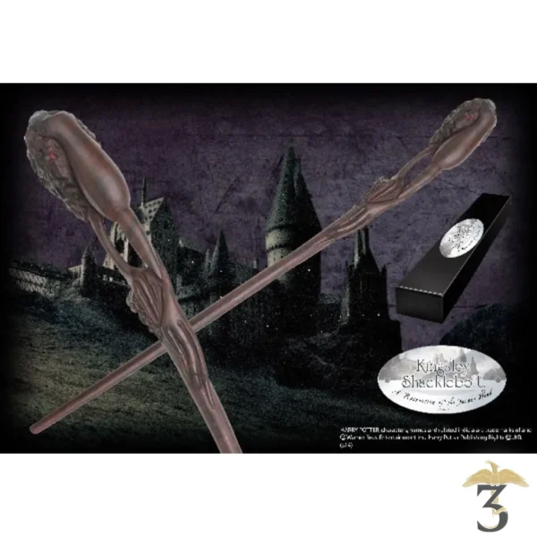 Baguette Kingsley Shacklebolt (collector) - Harry Potter - Les Trois Reliques, magasin Harry Potter - Photo N°2