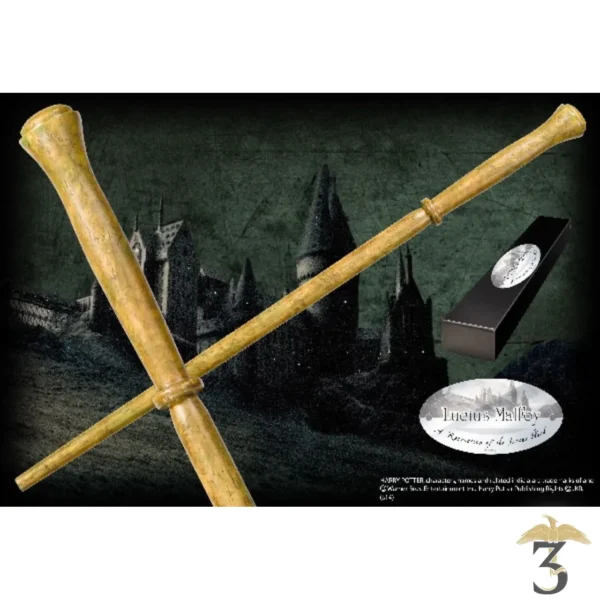 Baguette Lucius Malefoy (collector) - Harry Potter - Les Trois Reliques, magasin Harry Potter - Photo N°2