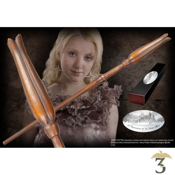 Baguette Luna Lovegood (collector) - Harry Potter - Les Trois Reliques, magasin Harry Potter - Photo N°2