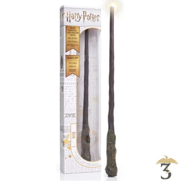 Baguette magique lumineuse ron weasley - Les Trois Reliques, magasin Harry Potter - Photo N°1