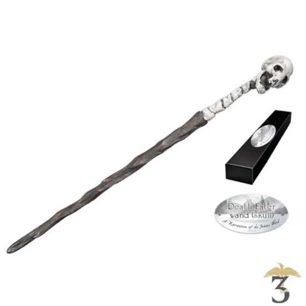 Baguette Mangemort (Crâne) collector - Harry Potter - Les Trois Reliques, magasin Harry Potter - Photo N°1