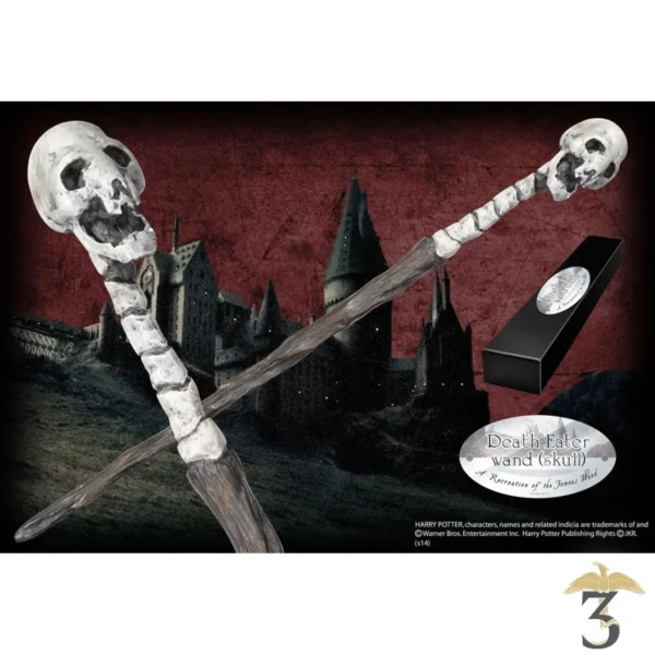 Baguette Mangemort (Crâne) collector - Harry Potter - Les Trois Reliques, magasin Harry Potter - Photo N°2
