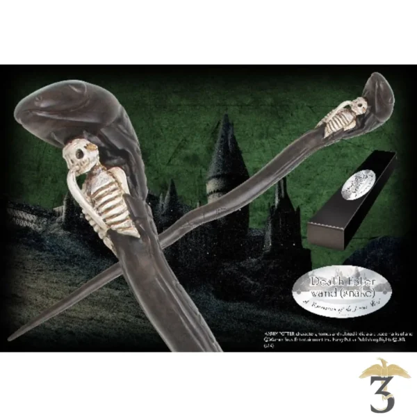 Baguette Mangemort (Serpent) collector - Harry Potter - Les Trois Reliques, magasin Harry Potter - Photo N°2