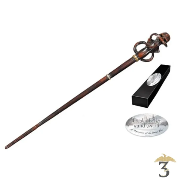 Baguette Mangemort (Vague) collector - Harry Potter - Les Trois Reliques, magasin Harry Potter - Photo N°1