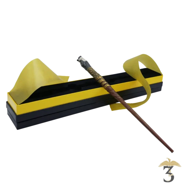 Baguette mascotte poufsouffle – import uk - Les Trois Reliques, magasin Harry Potter - Photo N°1