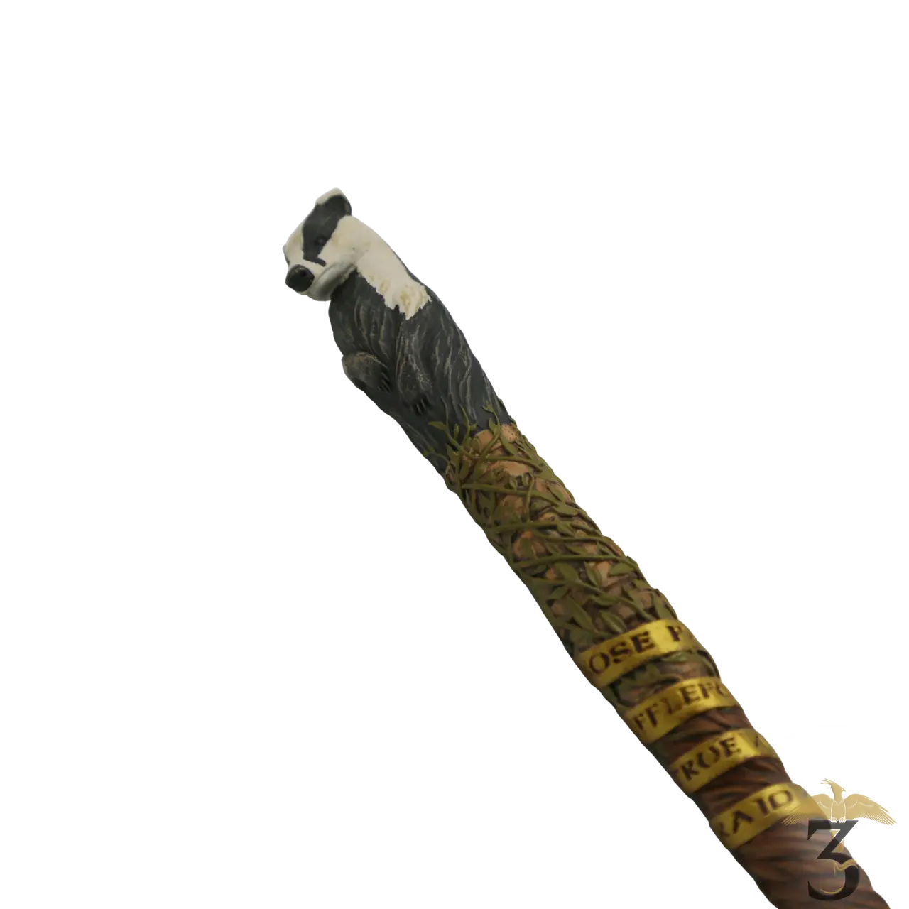 Baguette mascotte poufsouffle – import uk - Les Trois Reliques, magasin Harry Potter - Photo N°2