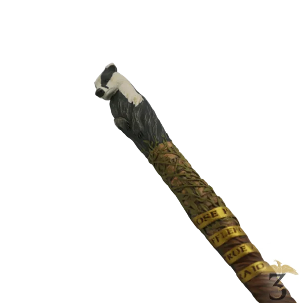 Baguette mascotte poufsouffle – import uk - Les Trois Reliques, magasin Harry Potter - Photo N°2