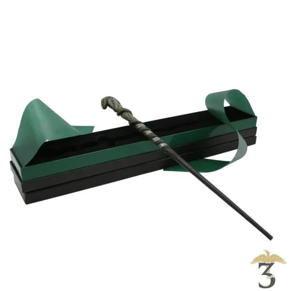 Baguette mascotte serpentard – import uk - Les Trois Reliques, magasin Harry Potter - Photo N°1