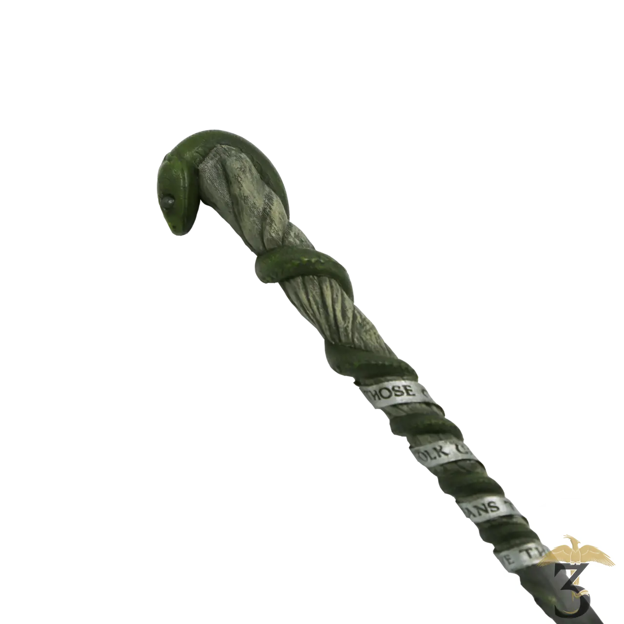 Baguette mascotte serpentard – import uk - Les Trois Reliques, magasin Harry Potter - Photo N°2