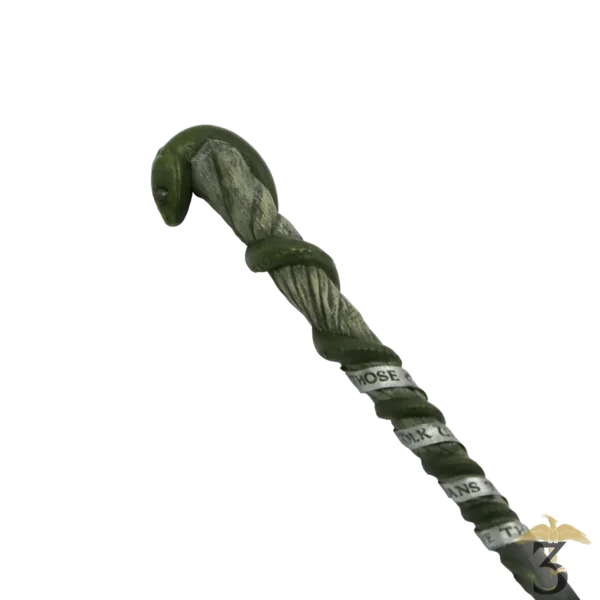 Baguette mascotte serpentard – import uk - Les Trois Reliques, magasin Harry Potter - Photo N°2