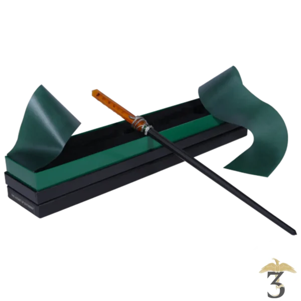 Baguette medallion serpentard – import uk - Les Trois Reliques, magasin Harry Potter - Photo N°1