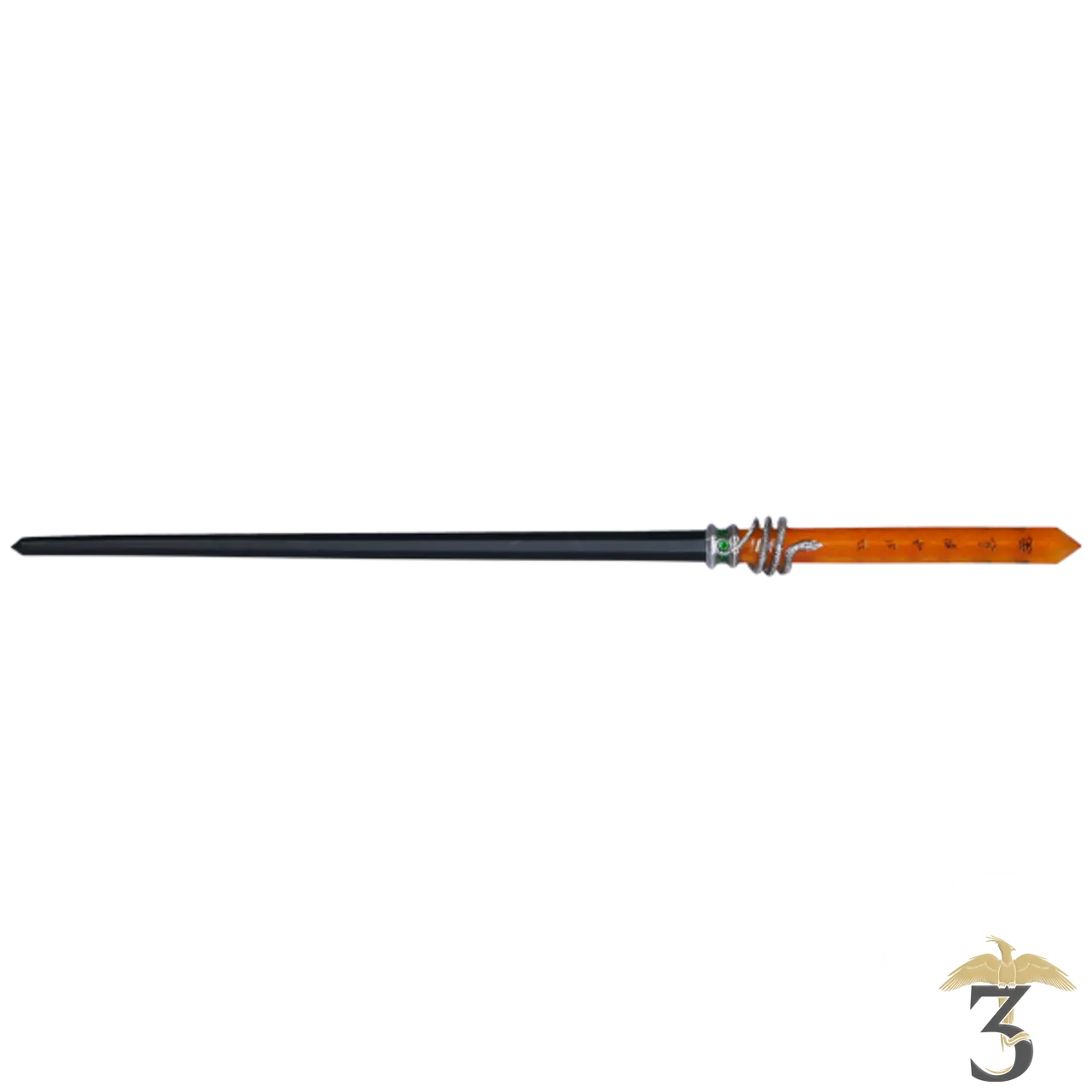 Baguette medallion serpentard – import uk - Les Trois Reliques, magasin Harry Potter - Photo N°2